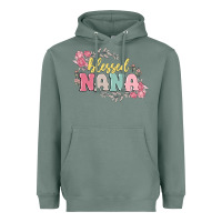 Sage blessed nana Heavyweight Hoodie - MaliasSmallBusiness