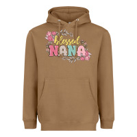 Toasted Coconut blessed nana Heavyweight Hoodie - MaliasSmallBusiness