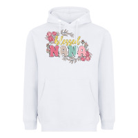 White blessed nana Heavyweight Hoodie - MaliasSmallBusiness