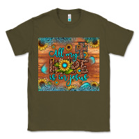 Army Green all my hope is in jesus Classic Tee - JahusDesignShop