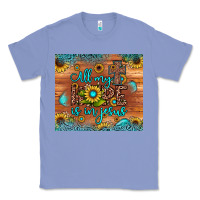 Colony Blue all my hope is in jesus Classic Tee - JahusDesignShop