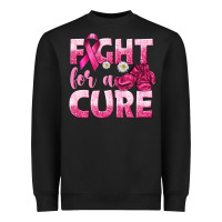 Black Fight For a Cure Heavyweight Sweatshirt - texasbilliewilder
