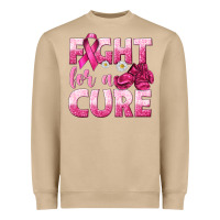 Mushroom Fight For a Cure Heavyweight Sweatshirt - texasbilliewilder