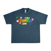 Midnight Navy lgbtq human  libbey glass Urban Heavy Tee - HRA Design Shop