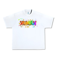 White lgbtq human  libbey glass Urban Heavy Tee - HRA Design Shop