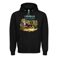 Black country mama Zipper Hoodie - NancyCooperArtShop