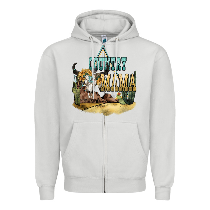 Country Mama Zipper Hoodie by NancyCooperArtShop | Teevron