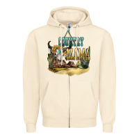 Sandshell country mama Zipper Hoodie - NancyCooperArtShop
