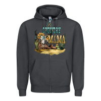Smoke country mama Zipper Hoodie - NancyCooperArtShop