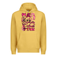 Antique Gold in october we wear pink Premium Hoodie - LillyAllenDesigns