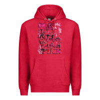 Cardinal in october we wear pink Premium Hoodie - LillyAllenDesigns