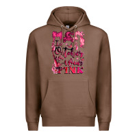 Chestnut in october we wear pink Premium Hoodie - LillyAllenDesigns