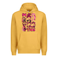 Mustard in october we wear pink Premium Hoodie - LillyAllenDesigns