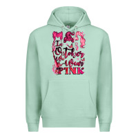 Seafoam in october we wear pink Premium Hoodie - LillyAllenDesigns