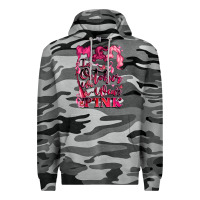 Slate Camo in october we wear pink Premium Hoodie - LillyAllenDesigns