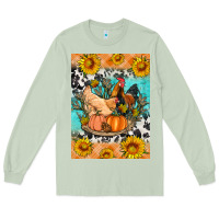 Matcha fall coop animals Long Sleeve Tee - Artiststas