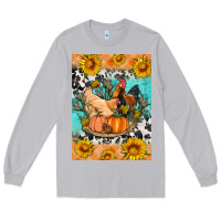 Moon Dust fall coop animals Long Sleeve Tee - Artiststas