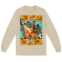 Mushroom fall coop animals Long Sleeve Tee - Artiststas