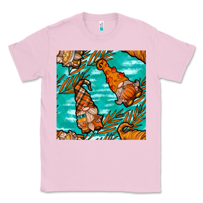 Fall Gnomes Seamless Pattern Classic Tee by BundleAndBundleShop | Teevron