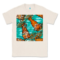 Natural fall gnomes seamless pattern Classic Tee - BundleAndBundleShop