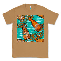 Toasted Coconut fall gnomes seamless pattern Classic Tee - BundleAndBundleShop