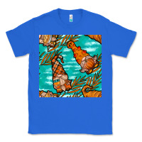 True Royal fall gnomes seamless pattern Classic Tee - BundleAndBundleShop