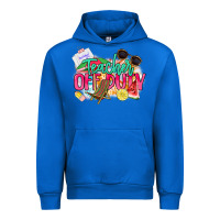 Cobalt teacher off duty Urban Hoodie - NancyCooperArtShop