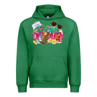 Emerald teacher off duty Urban Hoodie - NancyCooperArtShop