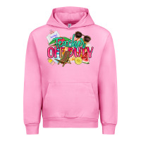 Fuchsia Pink teacher off duty Urban Hoodie - NancyCooperArtShop