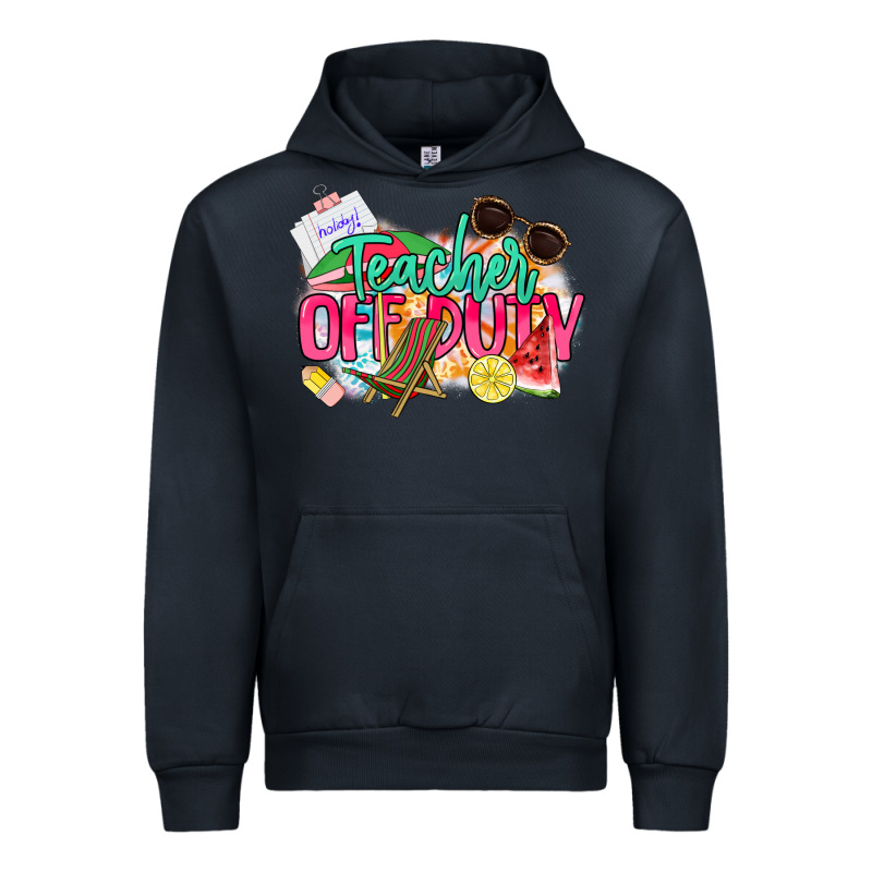 Teacher Off Duty Urban Hoodie by NancyCooperArtShop | Teevron