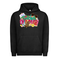 Pigment Black teacher off duty Urban Hoodie - NancyCooperArtShop
