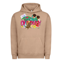 Pigment Burro teacher off duty Urban Hoodie - NancyCooperArtShop