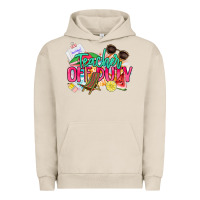 Pigment French Oak teacher off duty Urban Hoodie - NancyCooperArtShop