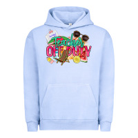 Pigment Grape Ice teacher off duty Urban Hoodie - NancyCooperArtShop