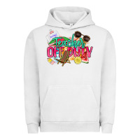 Pigment Lunar Rock teacher off duty Urban Hoodie - NancyCooperArtShop
