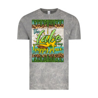 Cloud Rock the lake is my happy place air freshener Vintage Tee - HRA Design Shop