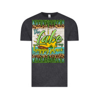 Vintage Black the lake is my happy place air freshener Vintage Tee - HRA Design Shop