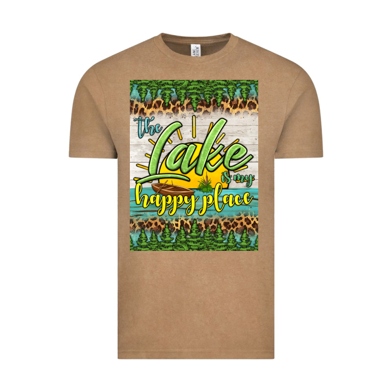 The Lake Is My Happy Place Air Freshener Vintage Tee by HRA Design Shop | Teevron
