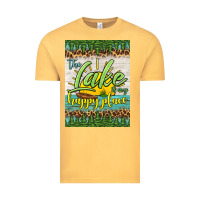 Vintage Mustard the lake is my happy place air freshener Vintage Tee - HRA Design Shop