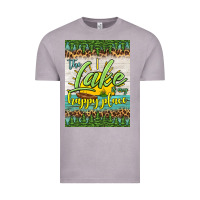 Vintage Zinc the lake is my happy place air freshener Vintage Tee - HRA Design Shop