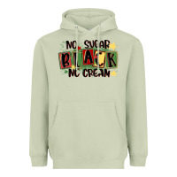 Matcha no sugar black no cream Heavyweight Hoodie - MaliasSmallBusiness