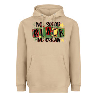 Mushroom no sugar black no cream Heavyweight Hoodie - MaliasSmallBusiness