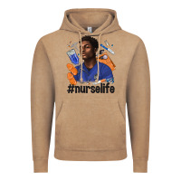 Vintage Coffee afro man nurse life Vintage Hoodie - texasbilliewilder