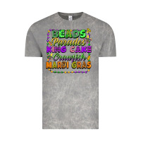 Beads Parades King Cake Crawfish Mardi Gras Vintage Tee | Teevron