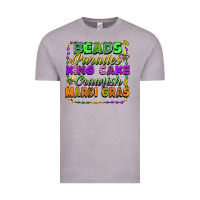 Vintage Zinc beads parades king cake crawfish mardi gras Vintage Tee - FaDigitalArtStudio