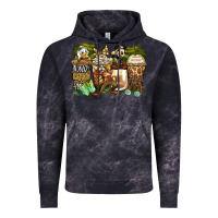 Cloud Black safari cartoon characters coffee cups Vintage Hoodie - Zillion Design Studio