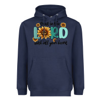 Navy trust in the lord with all your heart Heavyweight Hoodie - MaliasSmallBusiness