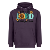 Plum trust in the lord with all your heart Heavyweight Hoodie - MaliasSmallBusiness