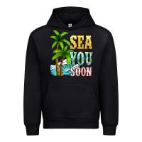 Black Sea you soon Urban Hoodie - NancyCooperArtShop