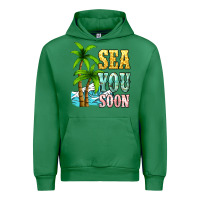 Emerald Sea you soon Urban Hoodie - NancyCooperArtShop